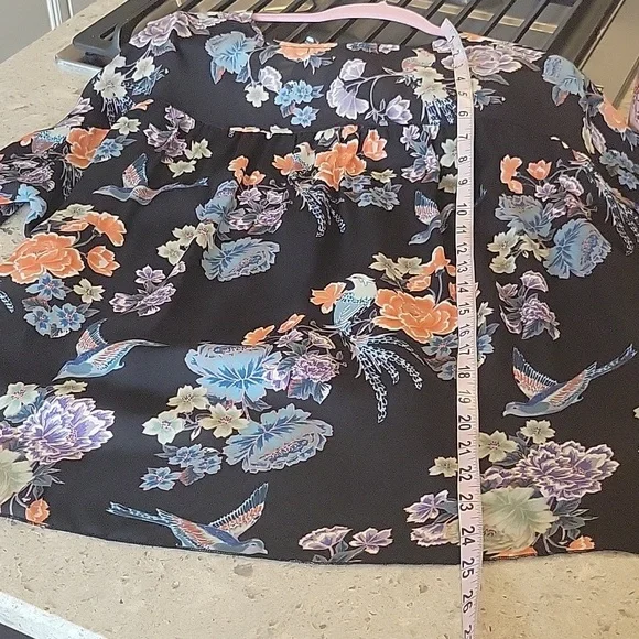 Johnny Was Silk Blouse - Picture 13 of 14